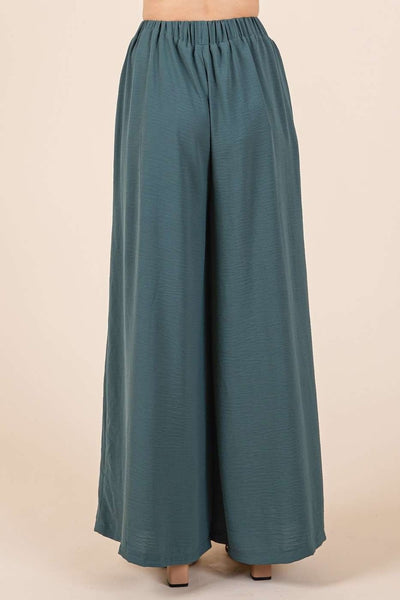 Mittoshop Pleated Wide Leg Pants