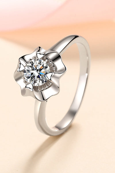 Life Is So Good Moissanite Ring