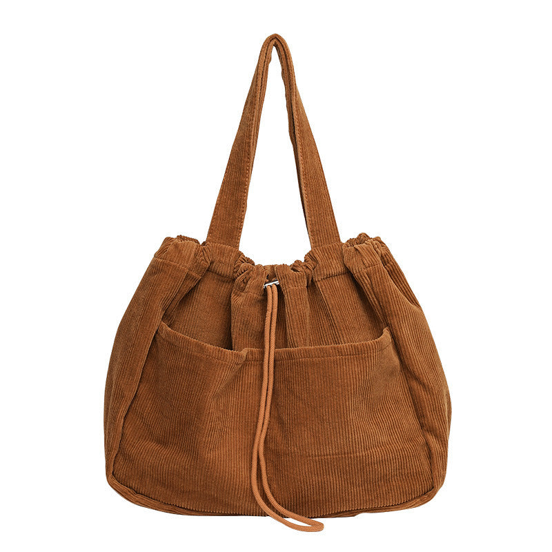 Ins Corduroy Shoulder Bags