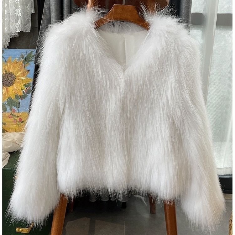 Toka Imitation Fox Fur Fur Women's Short