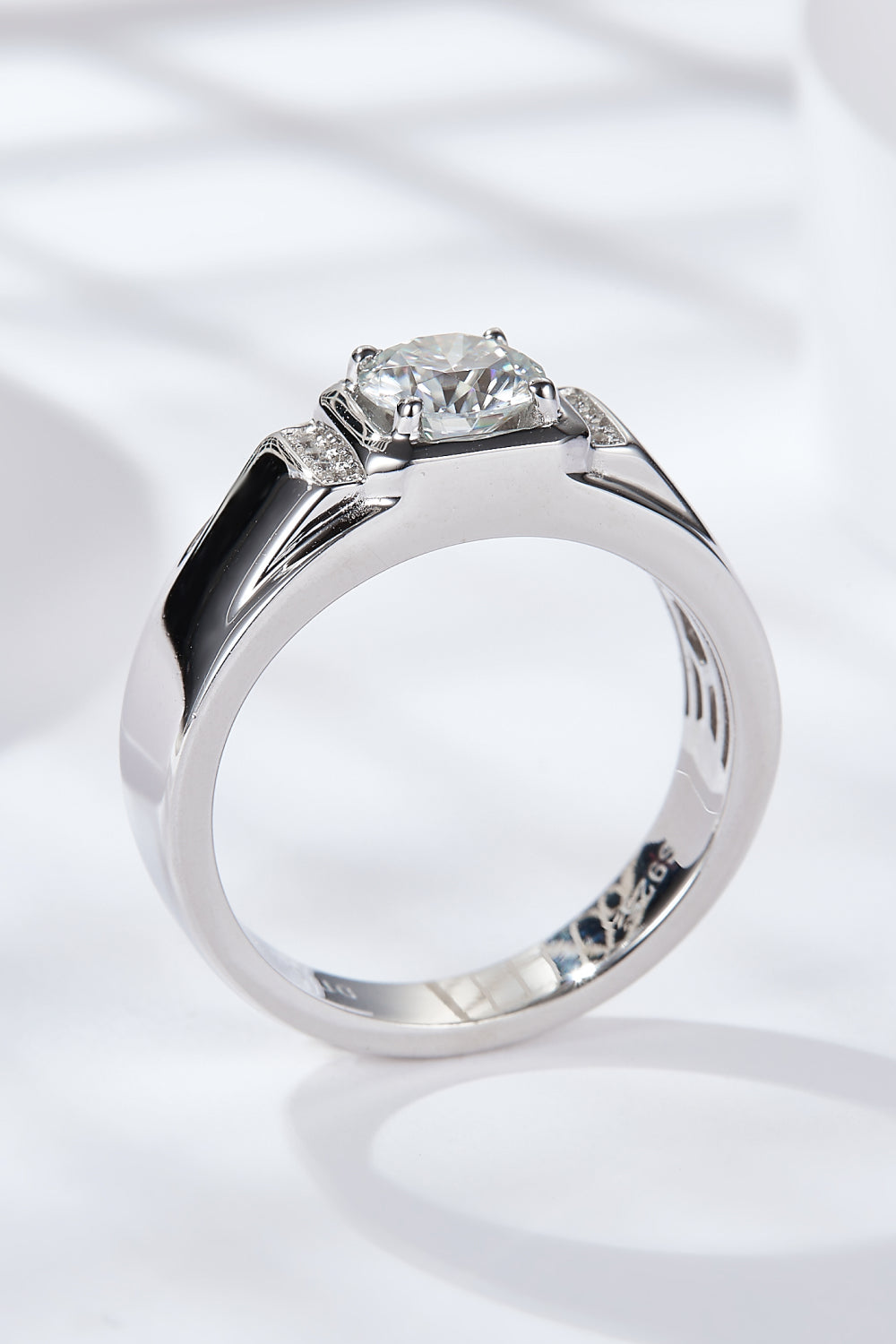 From The Heart 1 Carat Moissanite Ring