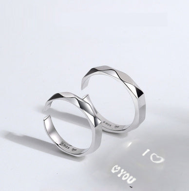 S925 Sterling Silver Rings By Light Reflect Show