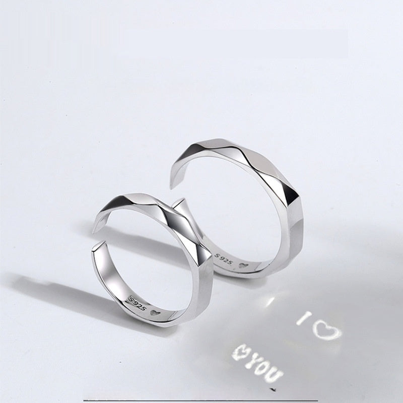 S925 Sterling Silver Rings By Light Reflect Show